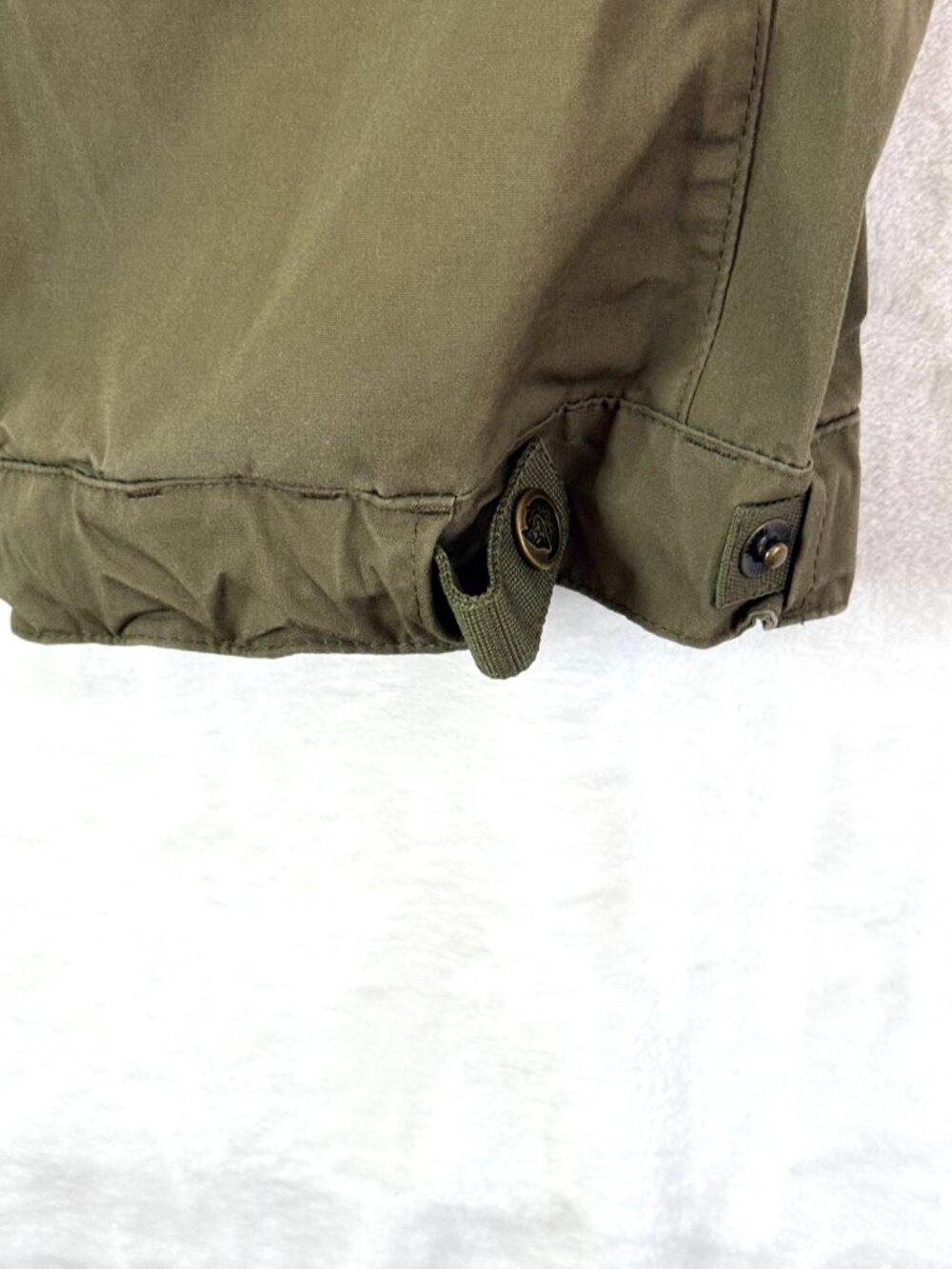 FJALLRAVEN G 1000 Ventilated Trousers Hike Trek Gorpcore Cargo Pants 30 Green - Picture 7 of 10